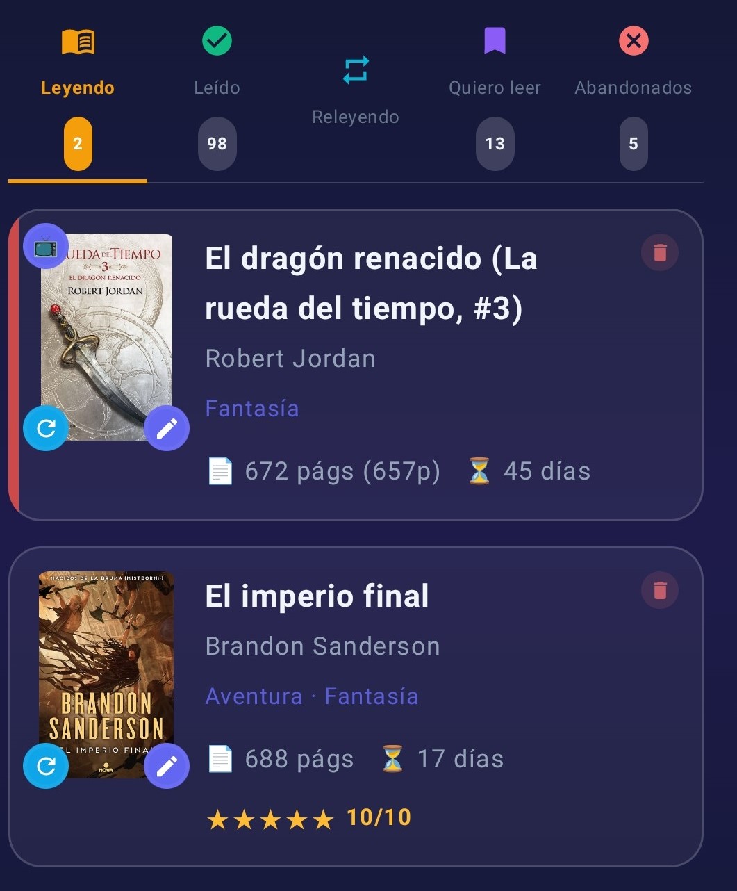 Biblioteca con estanterías